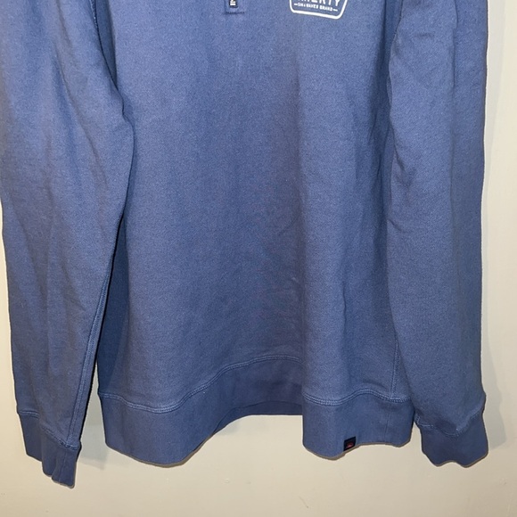 Faherty Charleston Long-Sleeve Terry Quarter Zip Size XL - Picture 5 of 9